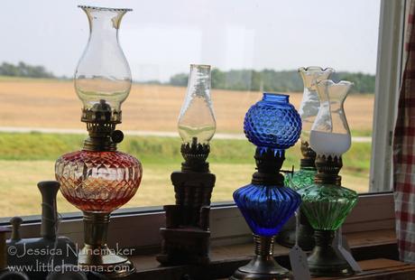 Dale, Indiana: The Grainry Country Store and Flea Market Lanterns