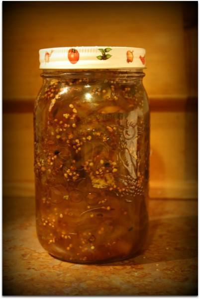 Munchie Mondays~Sweet Green Tomato Pickle