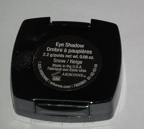 Swatches:Eye Shadow: Arbonne: Arbonne Snow Eye Shadow Swatches