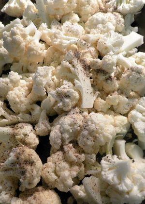 Sicilian cauliflower salad- Toss cauliflower florets