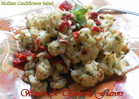 Sicilian cauliflower salad- 01