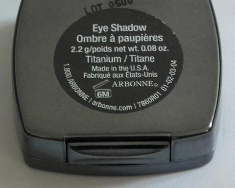Swatches:Eye Shadow: Arbonne: Arbonne Titanium Eye Shadow Swatches