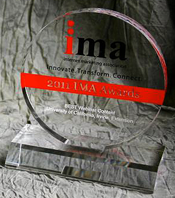 IMA 2011 Award Best Webinar Content