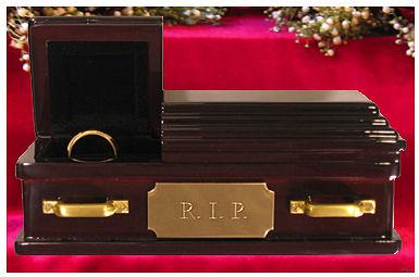 Wedding Ring Coffin