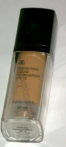 Swatches:Arbonne: Arbonne Eye Liner & Lip Stick- Gloss Blush & Foundation Swatches