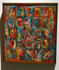 EXPLORE ART projects: Jasper Johns Alphabet