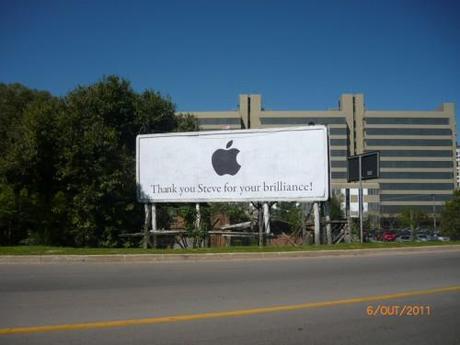 Outdoor Tributes to Steve Jobs