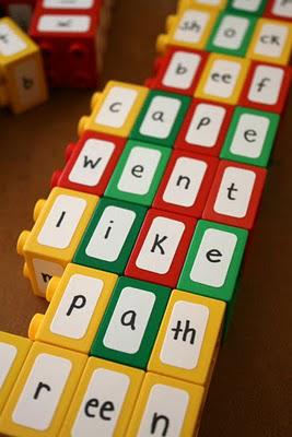 Friday Finds: DIY duplo word spellers