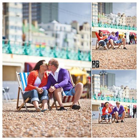 Milkshakes & graffiti in Brighton – Leela & Sam’s colorful engagement shoot!