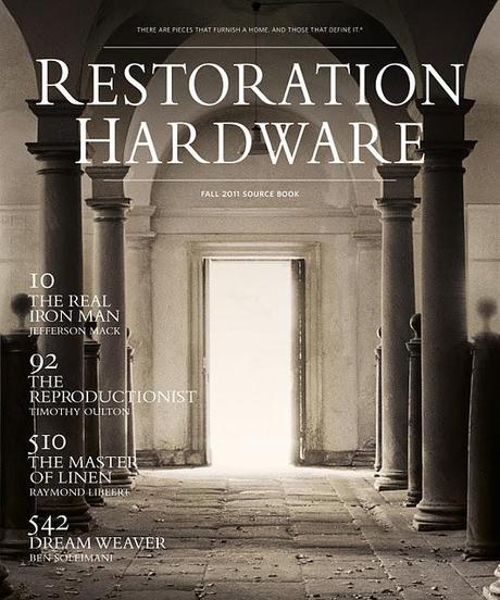This Week on The Skirted Round Table:: Restoration Hardware - The Tome