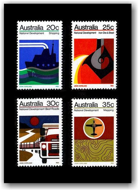 Australian Retro Graphic Design | Album Covers – World Record Club – John Copeland