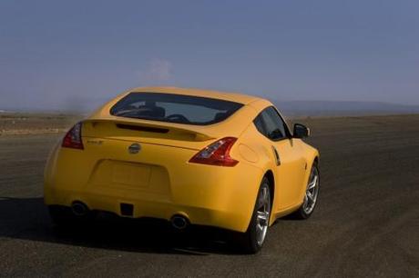 2011 Nissan 370Z Rear Angle View