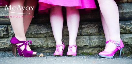 Midland Hotel wedding – Girly pink rock chick