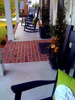 fall porch...evolved