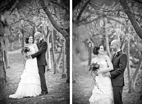 Bride and groom portraits