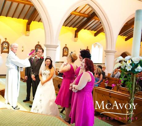 A Midland Hotel wedding – Part 2 – the fabulous Father Dennis takes centre stage
