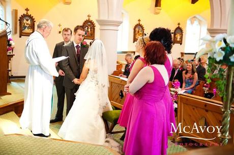 A Midland Hotel wedding – Part 2 – the fabulous Father Dennis takes centre stage