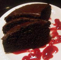 Chocolatecake-raspberry