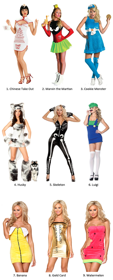 Ironically sexy Halloween costumes