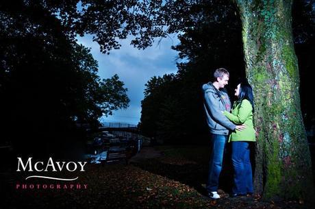 A Bridgewater Canal engagement shoot – canals, cobbles and cuddles