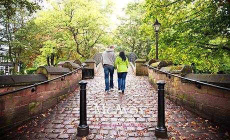 A Bridgewater Canal engagement shoot – canals, cobbles and cuddles
