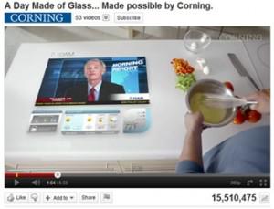 YouTube Video Helps Position Corning as the Glass of the Future