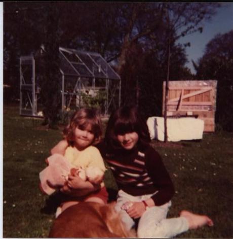 My sister and I (approx 1974)