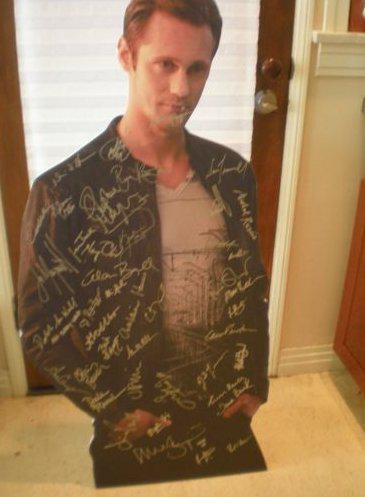 Autographed Alexander Skarsgård Standee Cut-out Auction for Charity