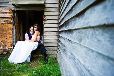 real Brickhouse farm wedding reportage photography by Mark Carey (5)
