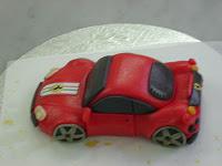 Right off the Assembly Line! The Ferrari Cake!