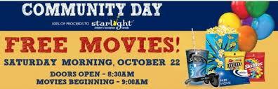 Free Movies at Cineplex: October 22nd