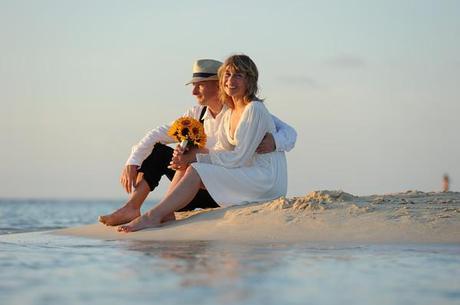 A wedding in the Cayman Islands