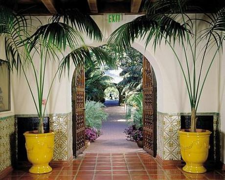 Entrance to the Biltmore Santa Barbara