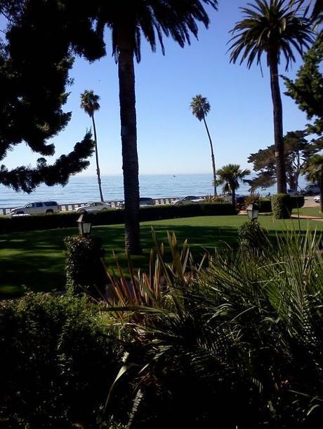 View of Channel Drive from Biltmore Santa Barbara