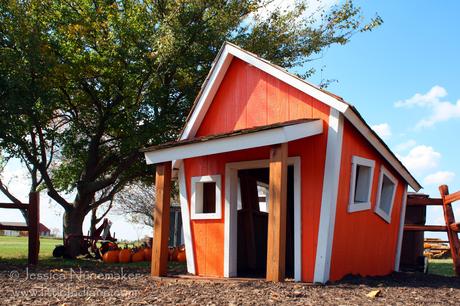 Harvest Tyme Pumpkin Patch in Lowell, Indiana: Crooked House