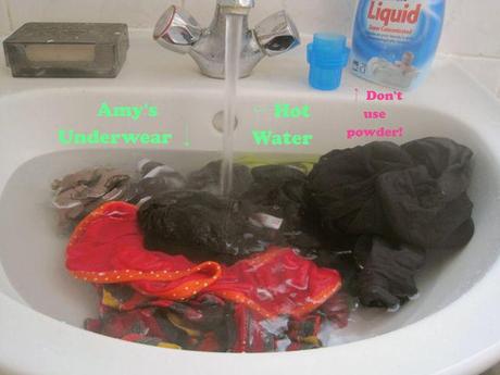 How To Do Laundry in the Sink