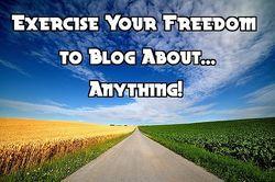 Your Freedom to Blog!