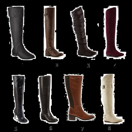 Fall trends, Over the knee, Boots
