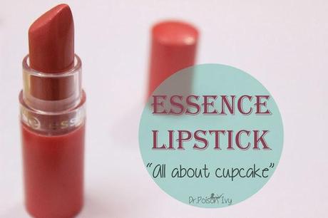 Essence Lipstick All about cupcake Review