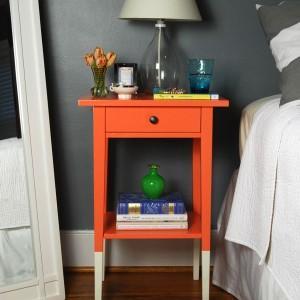 Dipped bedside table