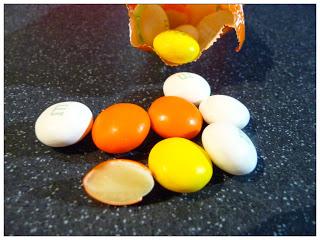 White Chocolate Candy Corn M&Ms