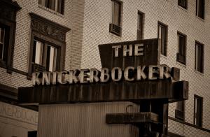 The Knickerbocker Hotel Sign
