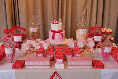 Pink and Red Polka Dot Themed 1st Birthday by Eat Sweet Treats