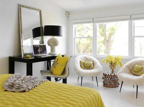 Yellow Color Home Decorating