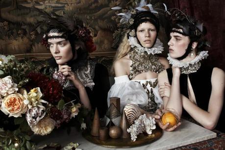 Vogue UK  December 2013 : Still Life