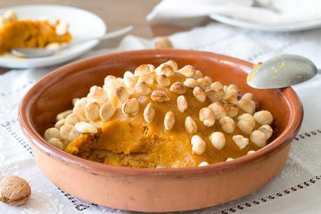 Arnadí pumpkin recipe, traditional valencian sweet