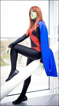 Sirene as Miss Martian (Stealth Suit) [Young Justice] (Photo by LJinto)