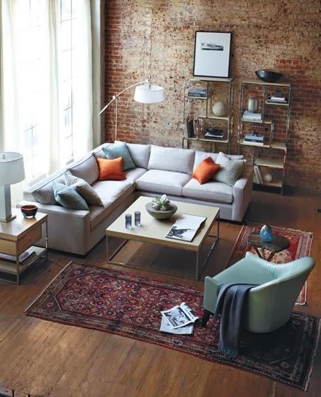 Cozy Grey Sectional Sofa