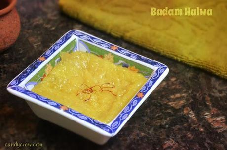 Badam Halwa Recipe 