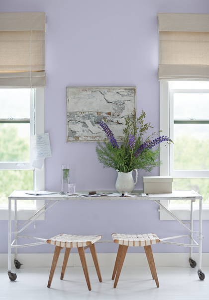 Benjamin Moore Lavender Mist